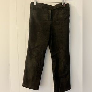 Vintage Ann Taylor loft suede pants from the 90s